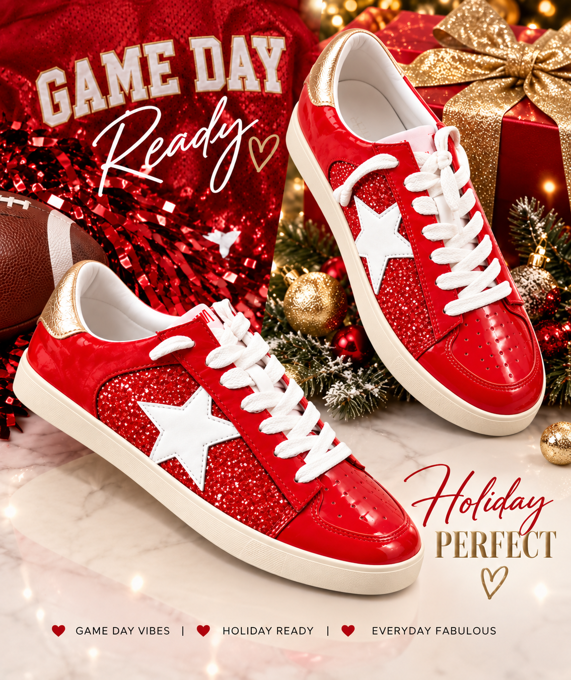 Alex Red Sneaker